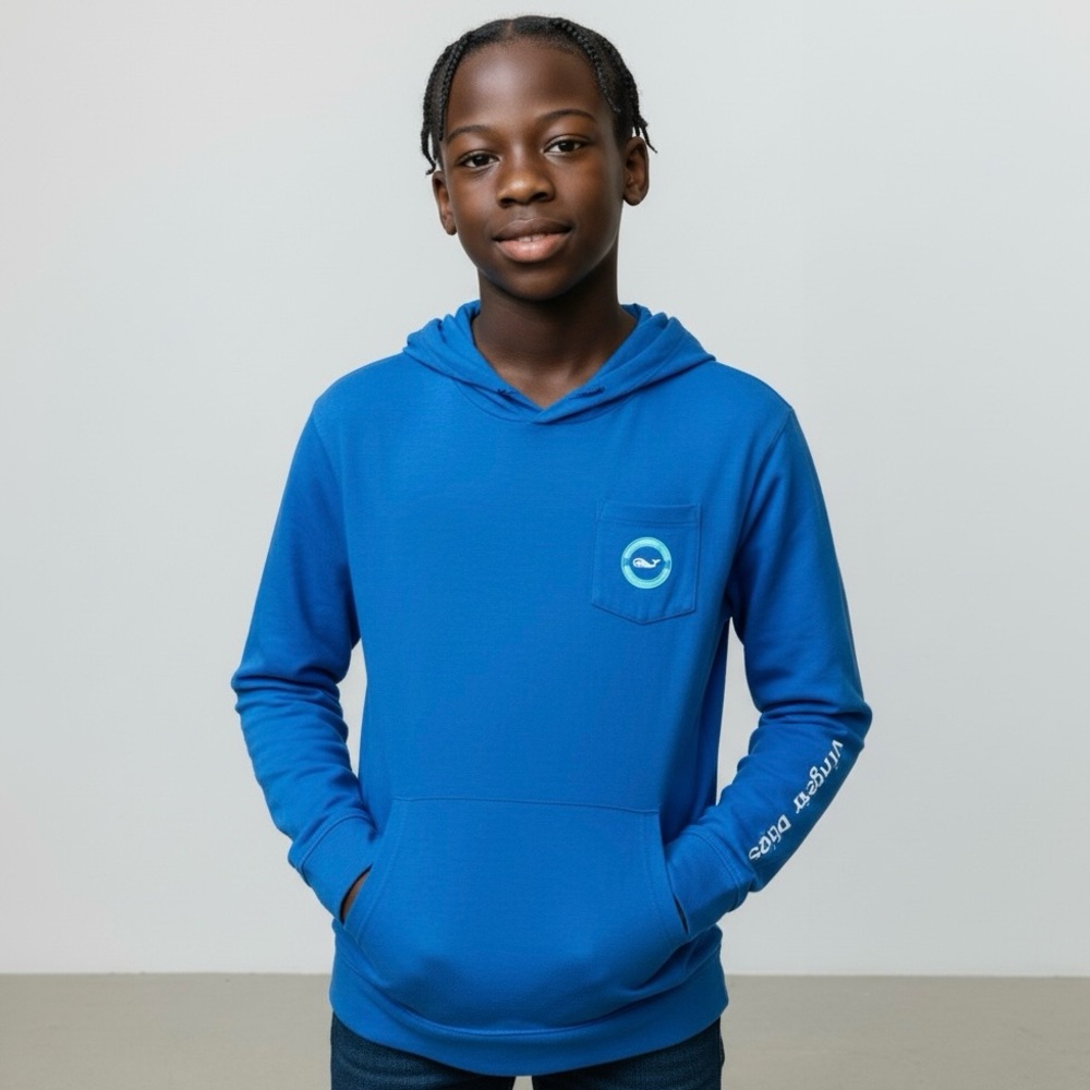 Vineyard Vines Lightweight Pocket Hoodie